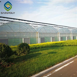 Plástico Uv estufa agrícola de 200 mícrons